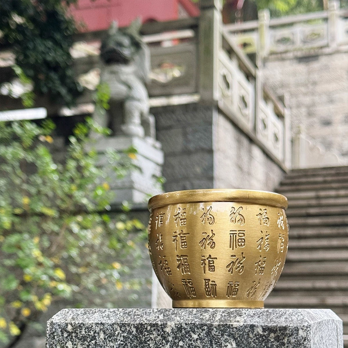 Brass Treasure Bowl of Abundance