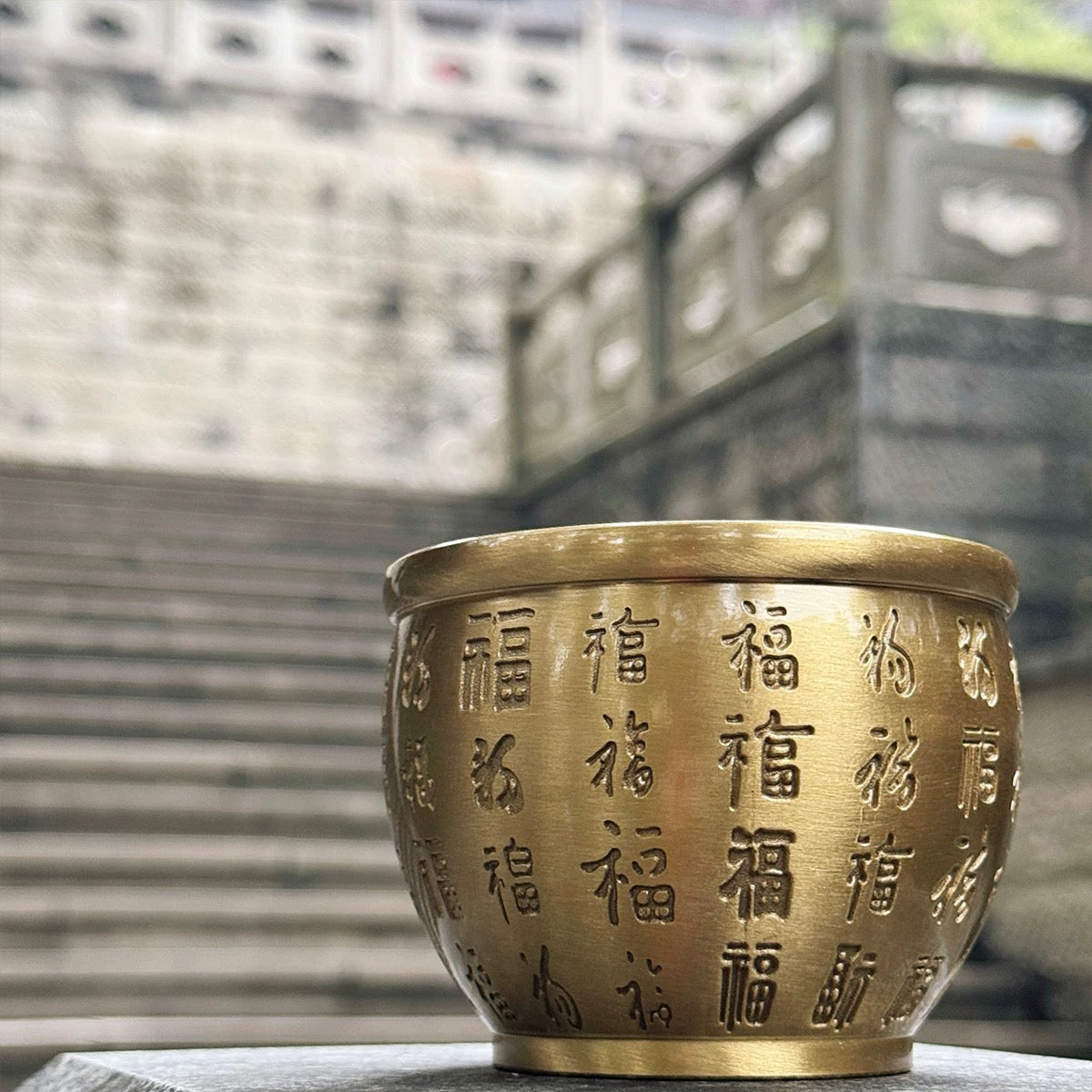 Brass Treasure Bowl of Abundance