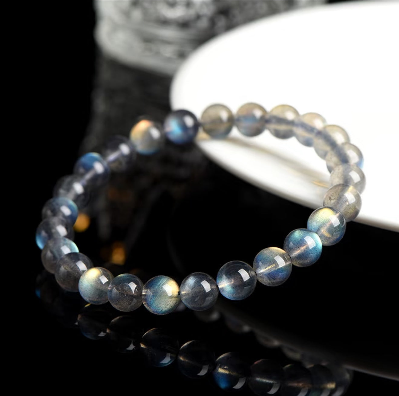 Lunar Glow Moonstone Bracelet